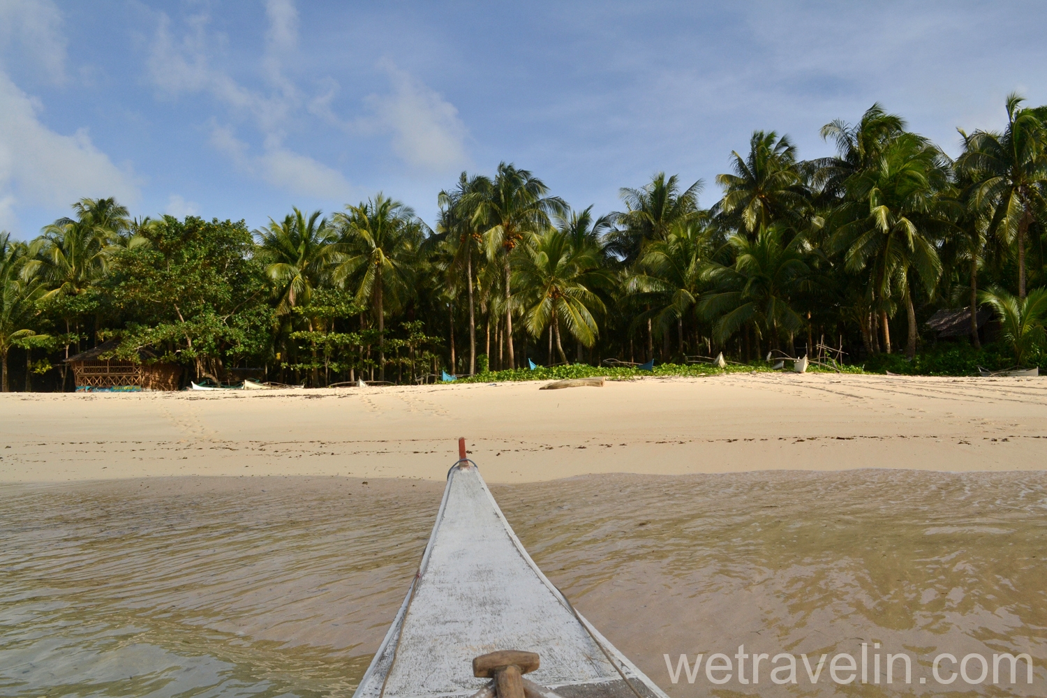 на лодке до о. Даку