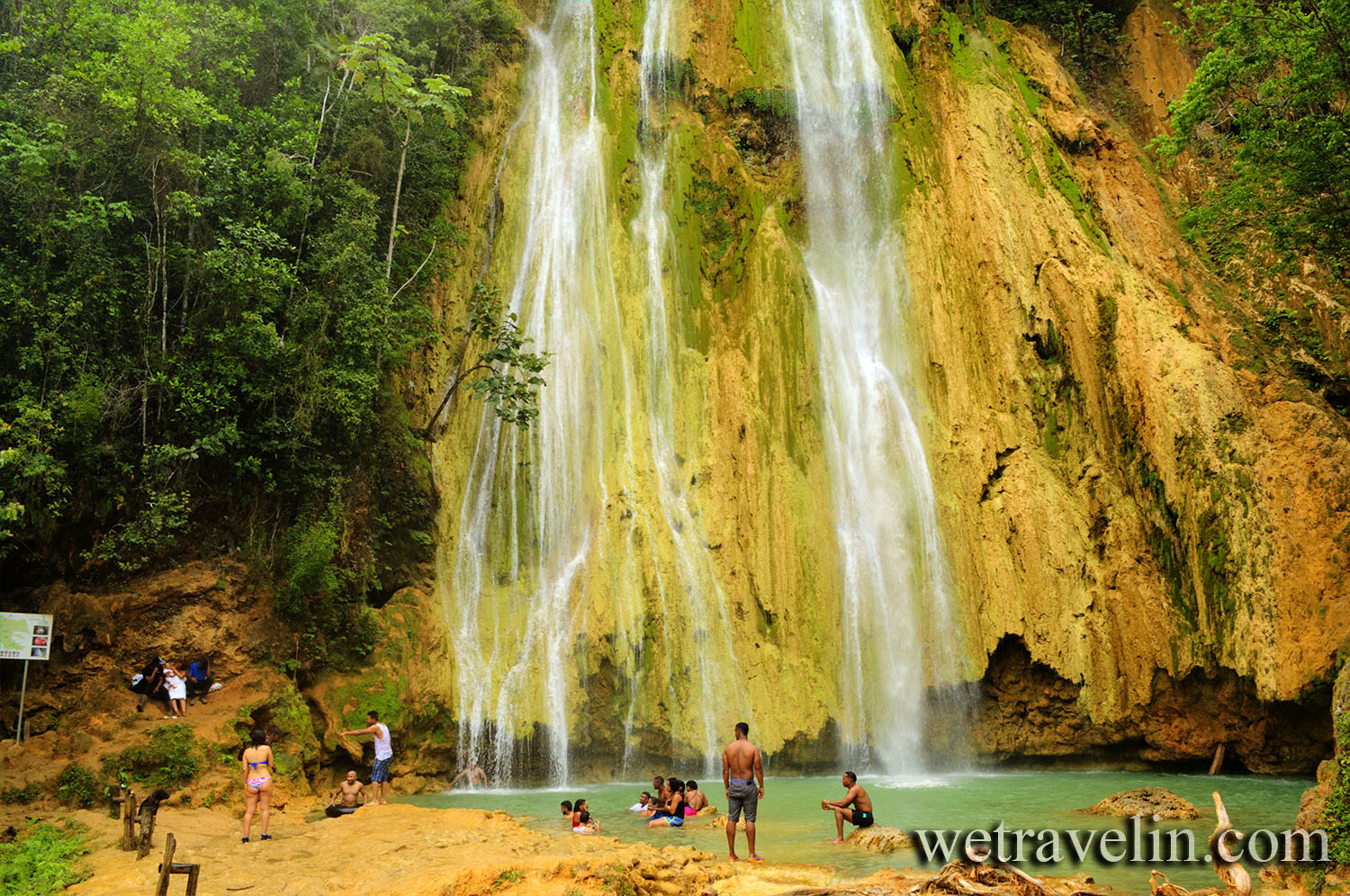 водопад Эль Лимон Доминикана