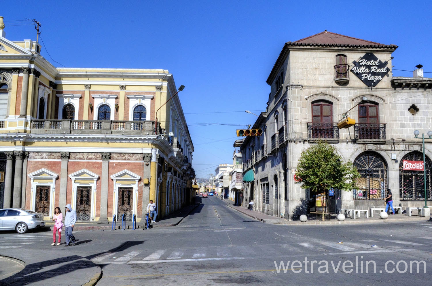 главная площадь в Quetzaltenango