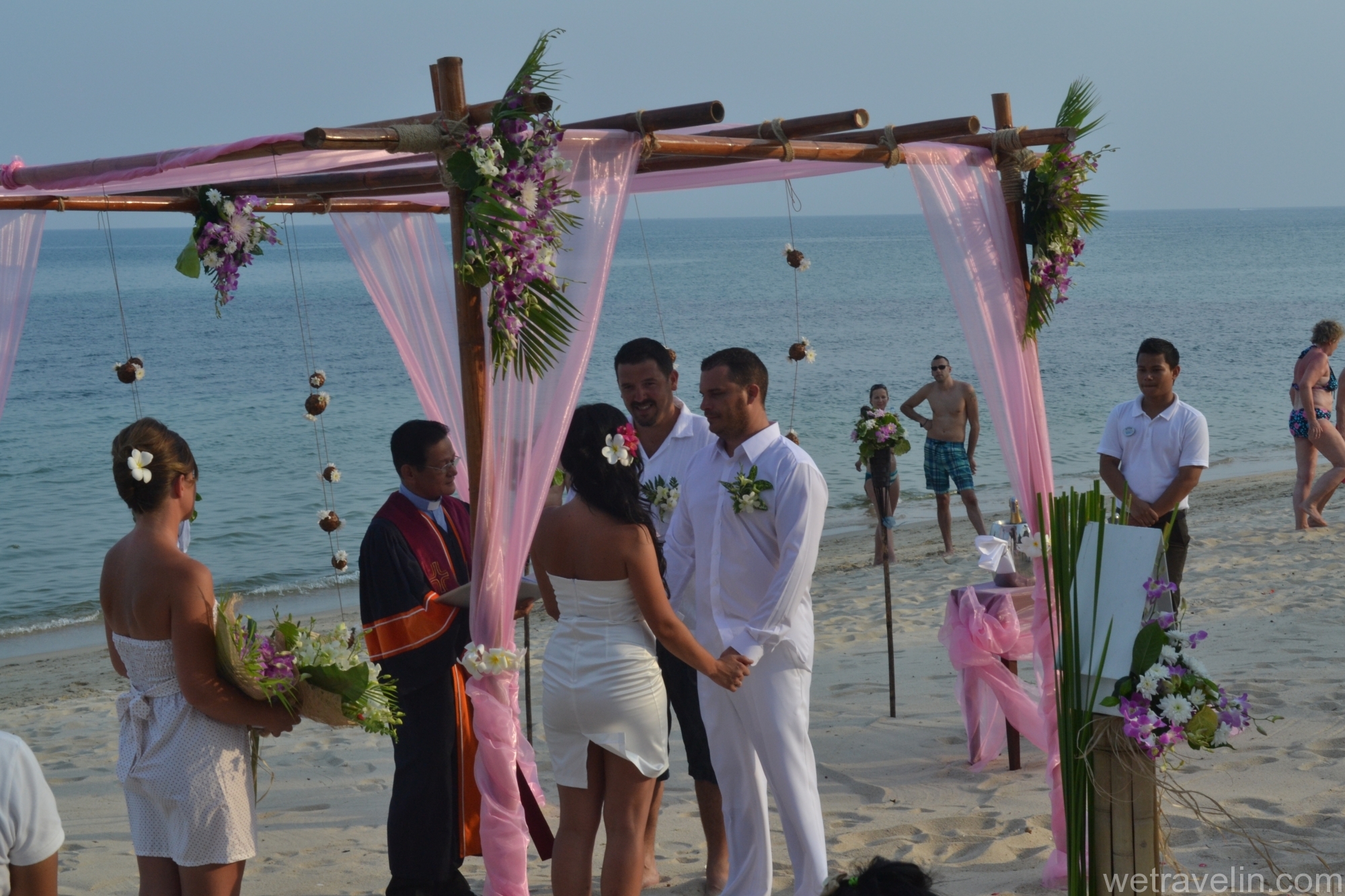 свадебная церемония на Самуи