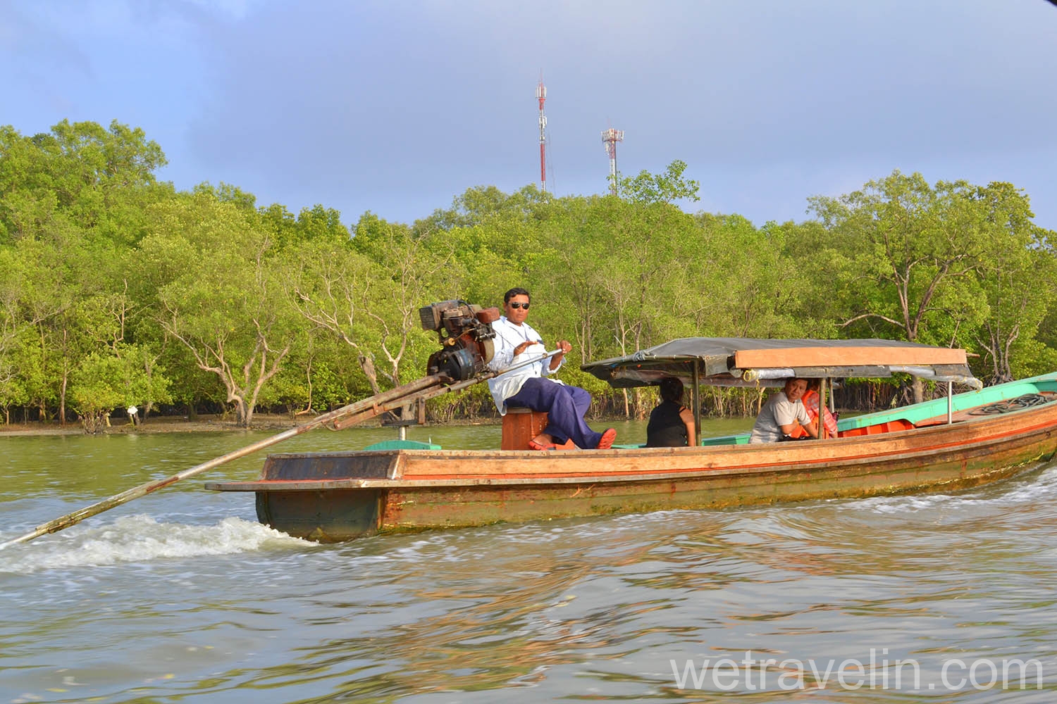 лодка из Таиланда в Мьянму