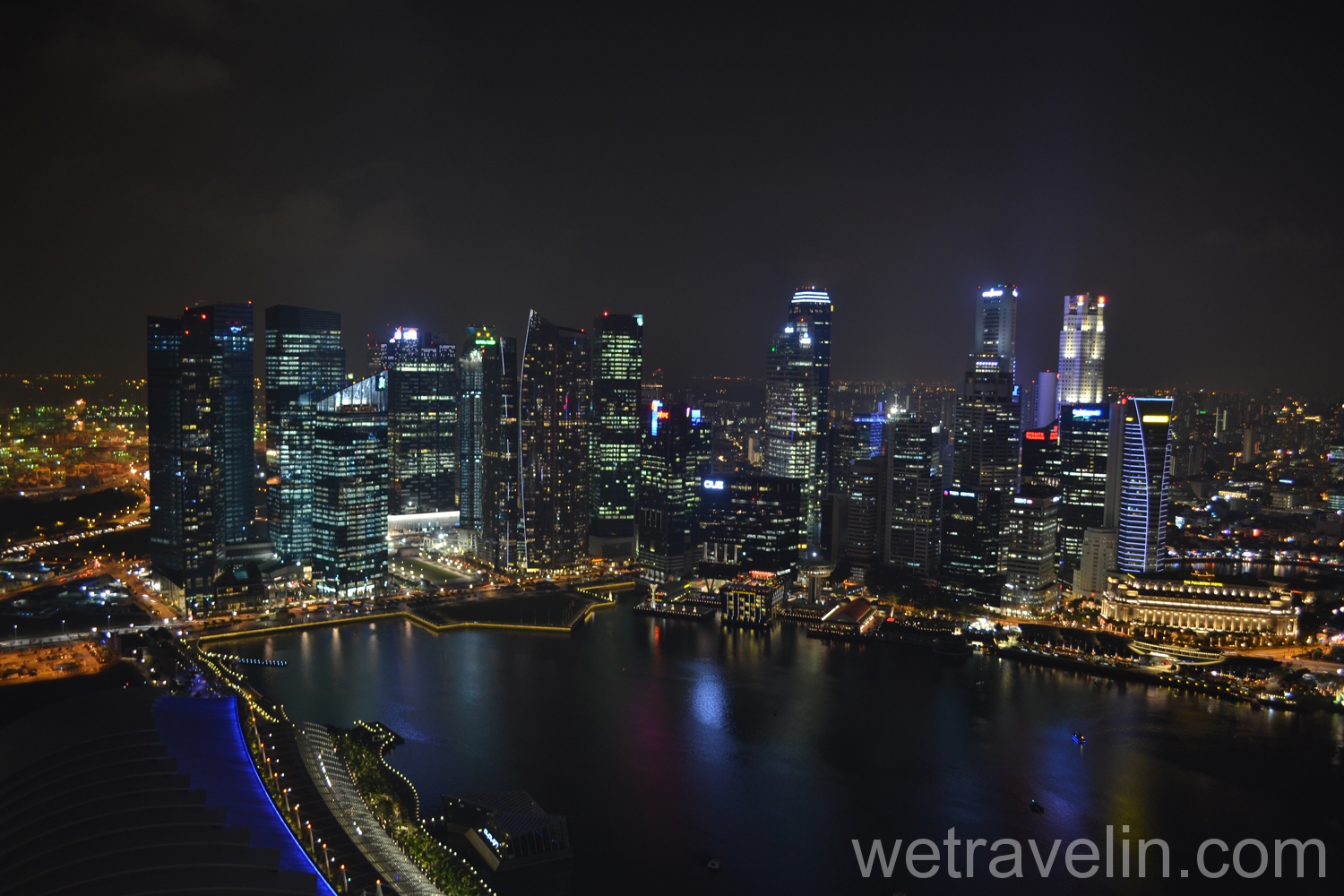 набережная Marina Bay в Сингапуре