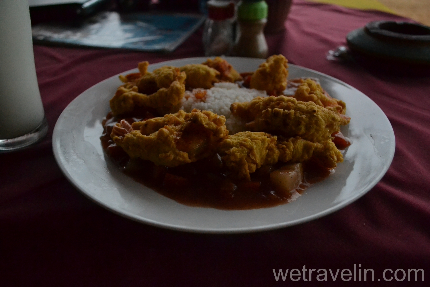 первый обед на Шри Ланке
