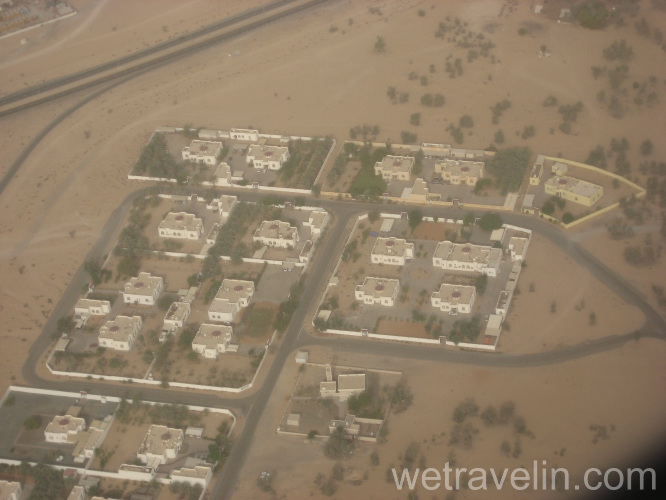 Дубаи из самолета